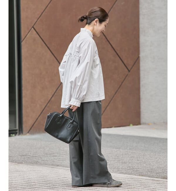 JOURNAL STANDARD「コードストライプ Aライン ブラウス」|シャツ・ブラウス|