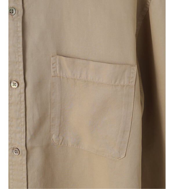 JOURNAL STANDARD relume「Dyedツイルオーバーサイズシャツ」|シャツ・ブラウス|