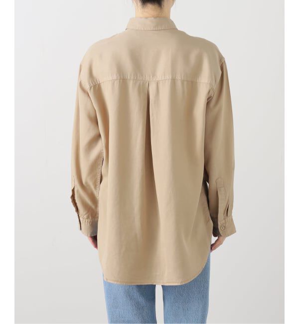 JOURNAL STANDARD relume「Dyedツイルオーバーサイズシャツ」|シャツ・ブラウス|