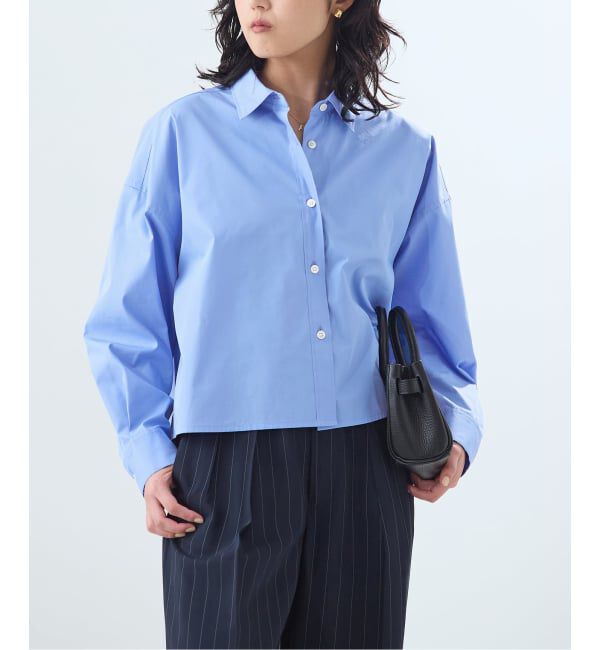 journal standard L'essage「【金子綾さん着用】刺繍ショートシャツ」|シャツ・ブラウス|