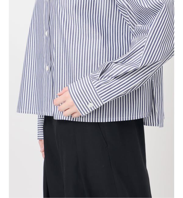 journal standard L'essage「【金子綾さん着用】刺繍ショートシャツ」|シャツ・ブラウス|