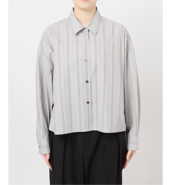 journal standard L'essage「【金子綾さん着用】刺繍ショートシャツ」|シャツ・ブラウス|