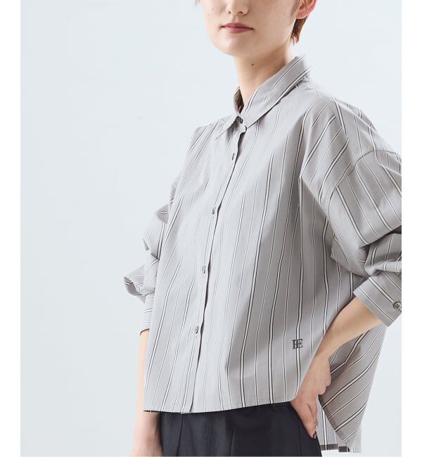 journal standard L'essage「【金子綾さん着用】刺繍ショートシャツ」|シャツ・ブラウス|