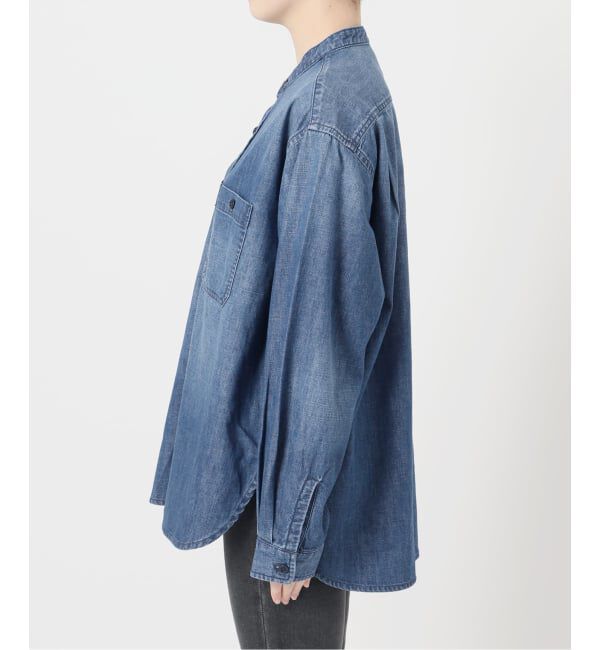 JOURNAL STANDARD relume「デニムバンドカラーシャツ」|シャツ・ブラウス|