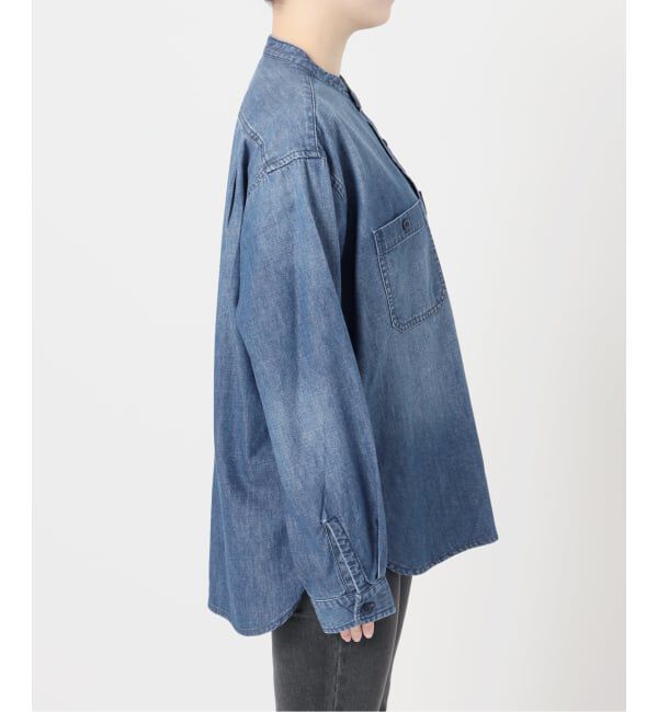 JOURNAL STANDARD relume「デニムバンドカラーシャツ」|シャツ・ブラウス|