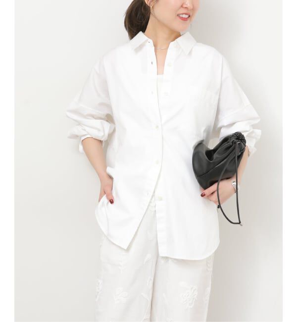 JOURNAL STANDARD relume「《予約》コンパクトコットンストライプビッグシャツ」|シャツ・ブラウス|