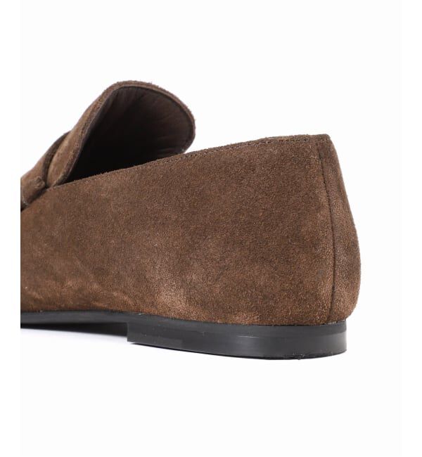 journal standard L'essage「【ALOHAS / アロハス】Aven Suede Brown Leather Loafers：ローファー」|ローファー|