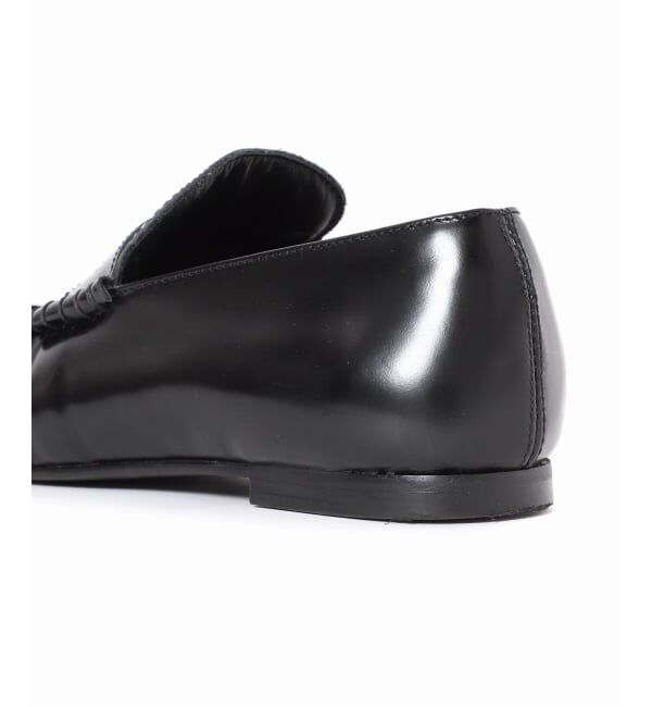 journal standard L'essage「【ALOHAS/アロハス】Aven Black Leather Loafers：ローファー」|ローファー|