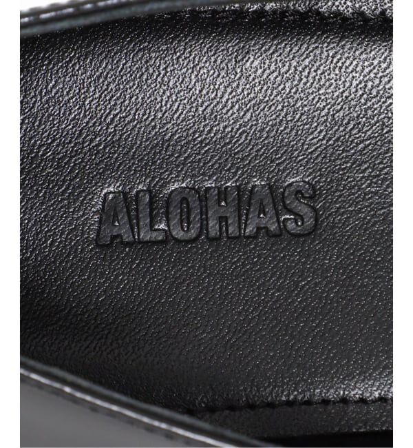 journal standard L'essage「【ALOHAS/アロハス】Aven Black Leather Loafers：ローファー」|ローファー|