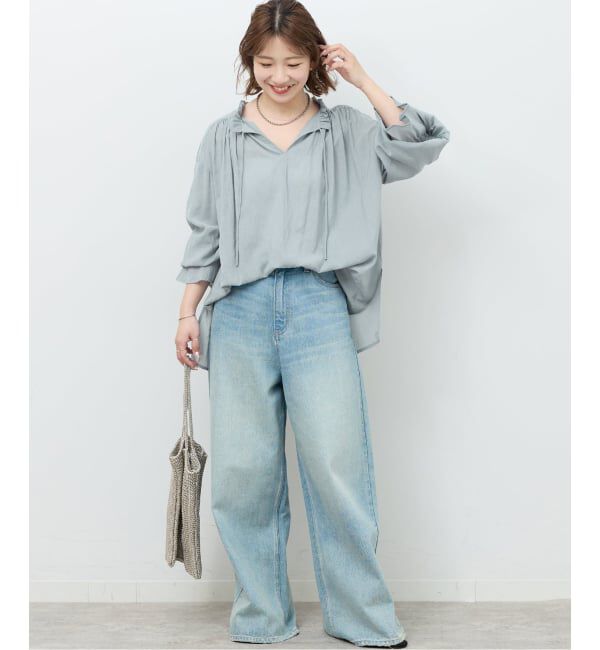 JOURNAL STANDARD relume「メランジフリルブラウス」|シャツ・ブラウス|