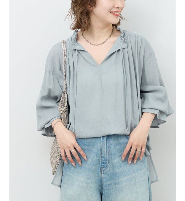 JOURNAL STANDARD relume「メランジフリルブラウス」|シャツ・ブラウス|