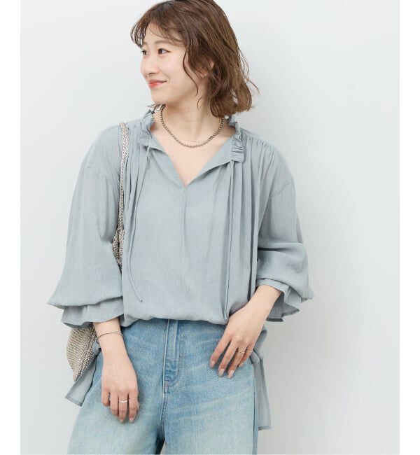 JOURNAL STANDARD relume「メランジフリルブラウス」|シャツ・ブラウス|