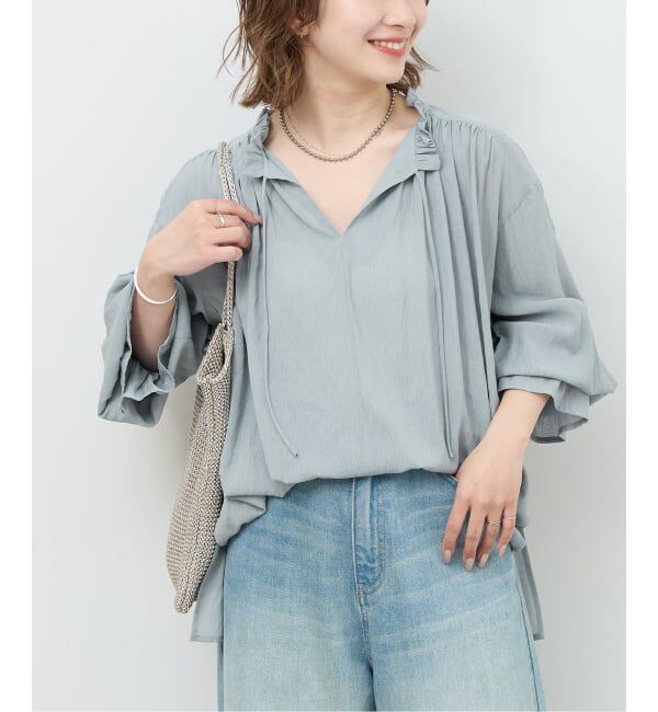 JOURNAL STANDARD relume「メランジフリルブラウス」|シャツ・ブラウス|