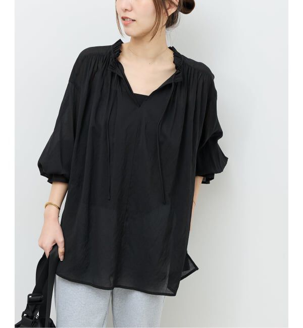 JOURNAL STANDARD relume「メランジフリルブラウス」|シャツ・ブラウス|