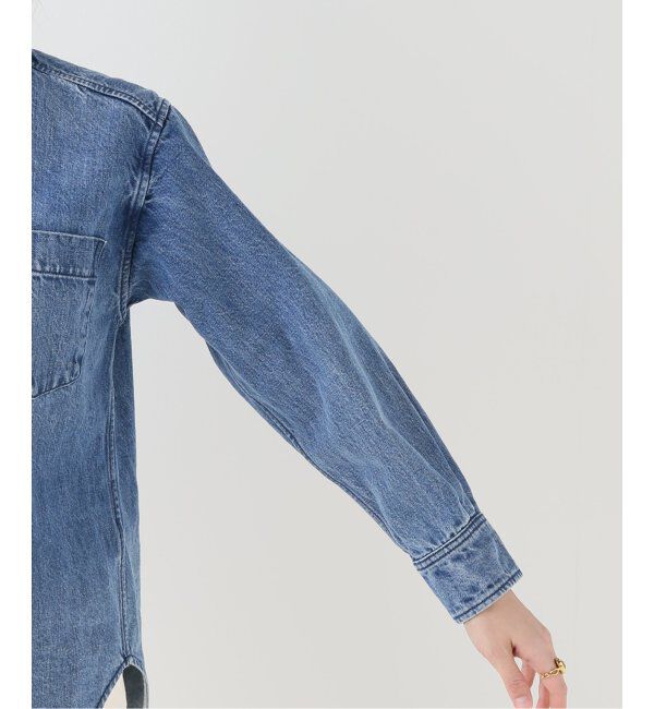 Spick and Span「≪追加≫デニムシャツ」|シャツ・ブラウス|