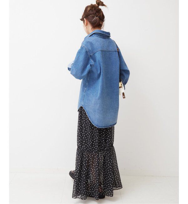 Spick and Span「≪追加≫デニムシャツ」|シャツ・ブラウス|