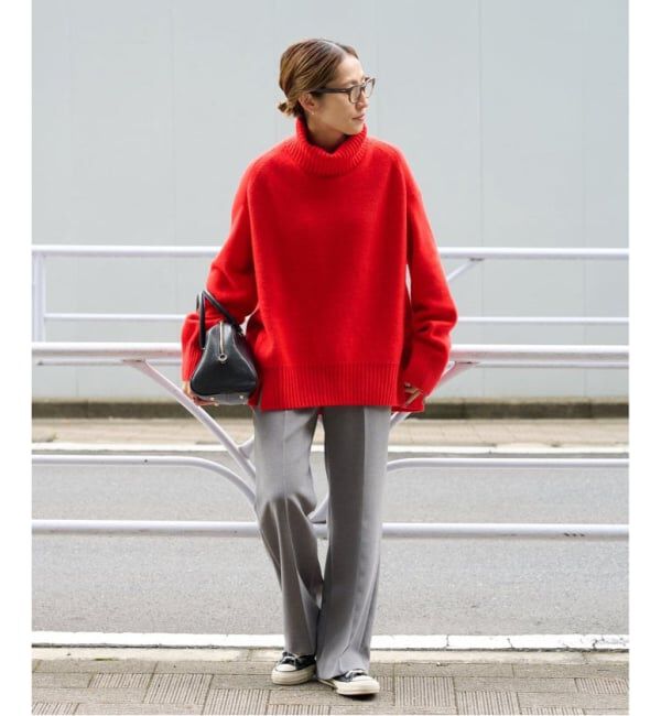 FRAMeWORK「≪追加≫セミフレアパンツ」|スラックス|