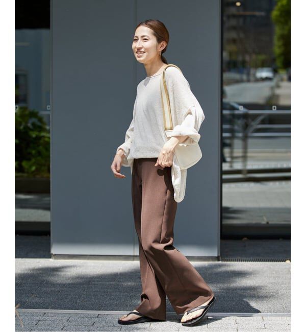 FRAMeWORK「≪追加≫セミフレアパンツ」|スラックス|