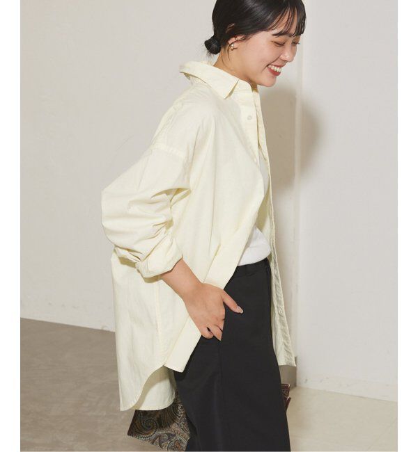 FRAMeWORK「≪追加≫コットンレギュラーカラーシャツ3」|シャツ・ブラウス|イエロー