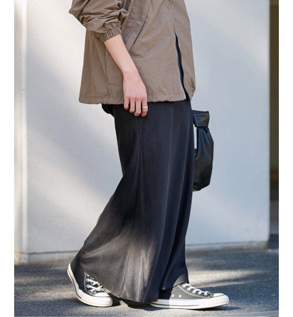 FRAMeWORK「≪追加≫キュプラバイアスサテンロングスカート」|スカート|