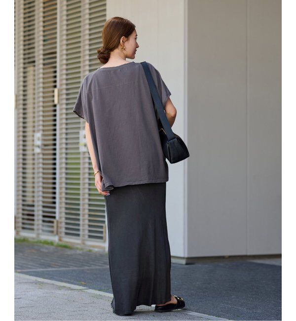 FRAMeWORK「≪追加≫キュプラバイアスサテンロングスカート」|スカート|