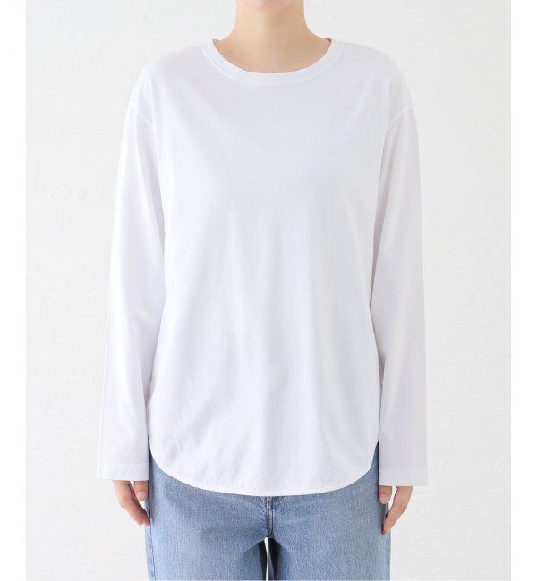 FRAMeWORK「≪追加≫コットン天竺ラウンドヘム3」|Tシャツ・カットソー|