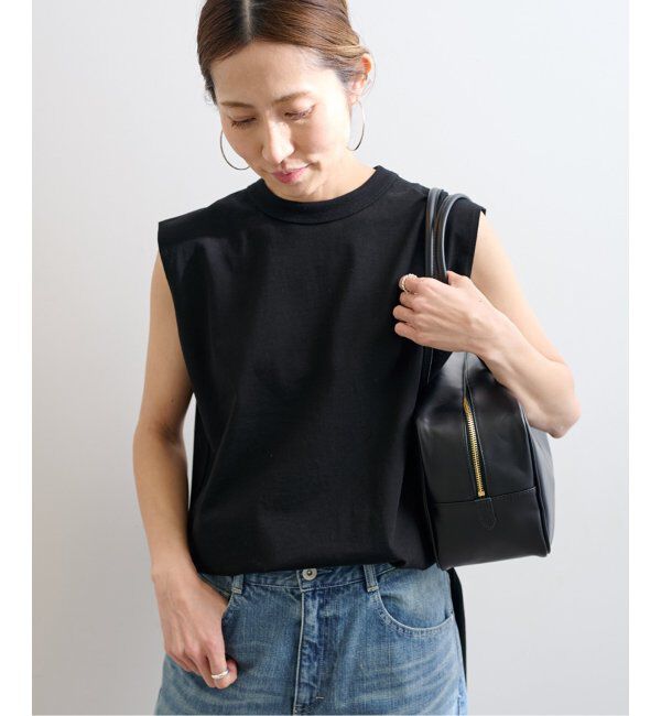 FRAMeWORK「ATON/エイトン 12/-AIR SPINNING ROUND HEM タンクトップ」|タンクトップ|