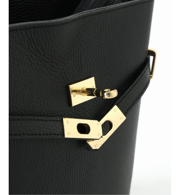 FRAMeWORK「AULENTTI/オウレンティワンハンドル金具付きbasketバック」|ハンドバッグ|