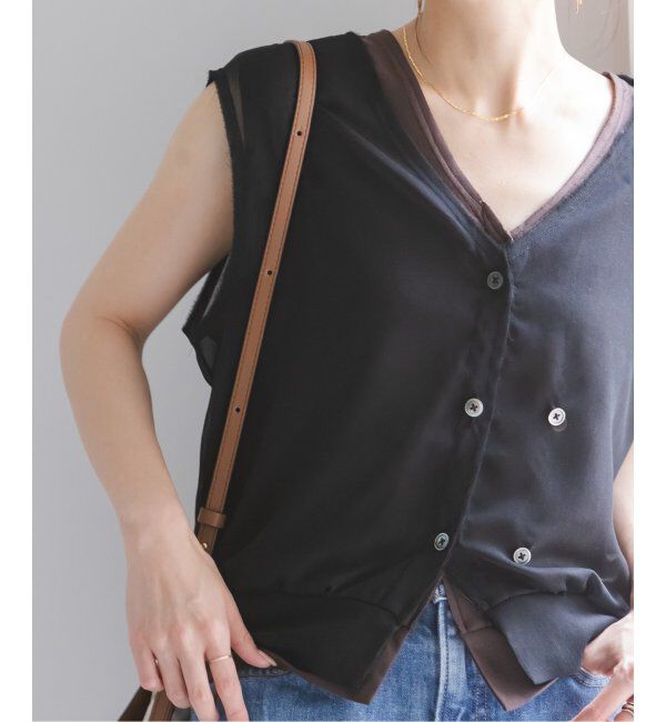 NOBLE「《NOBLE別注カラー》PROTAGONISTA/プロタゴニスタ レイヤードベスト」|ベスト・ジレ|