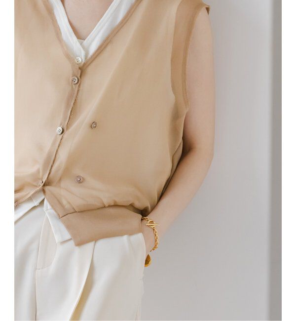 NOBLE「《NOBLE別注カラー》PROTAGONISTA/プロタゴニスタ レイヤードベスト」|ベスト・ジレ|