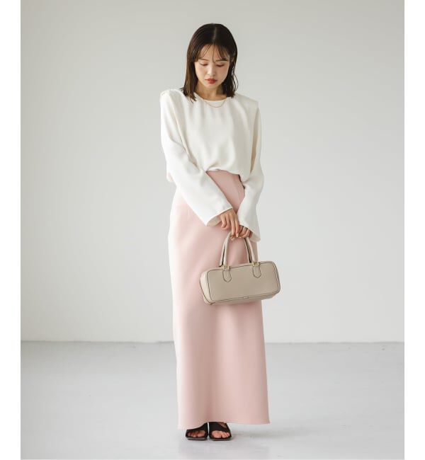 NOBLE「ドレープテントフレアブラウス」|シャツ・ブラウス|