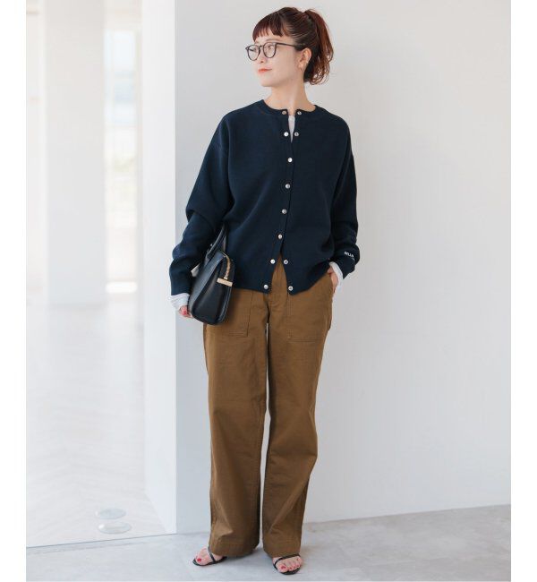 Spick and Span「《追加》ルーズベイカーパンツ」|カーゴ|