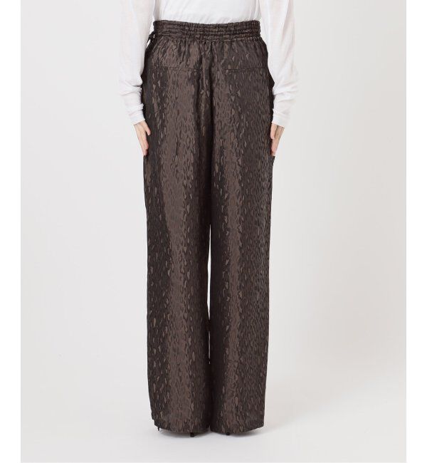 Spick and Span「TICCA / ティッカ レオパードジャガードパンツ」|その他|