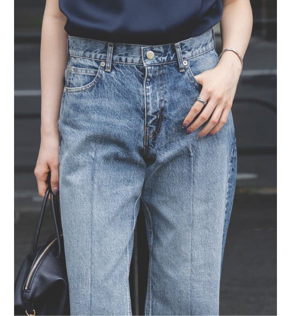 NOBLE「SERGE/サージ REMAKE DARTS PANTS」|デニム|