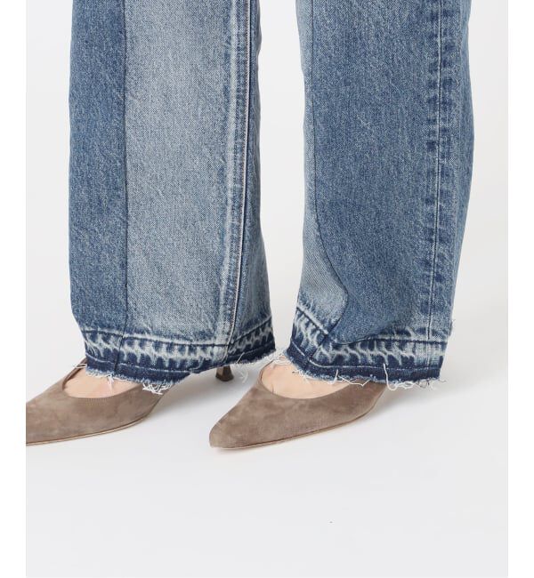 NOBLE「SERGE/サージ REMAKE DARTS PANTS」|デニム|