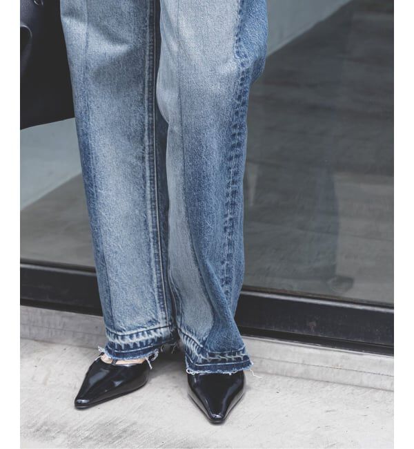 NOBLE「SERGE/サージ REMAKE DARTS PANTS」|デニム|