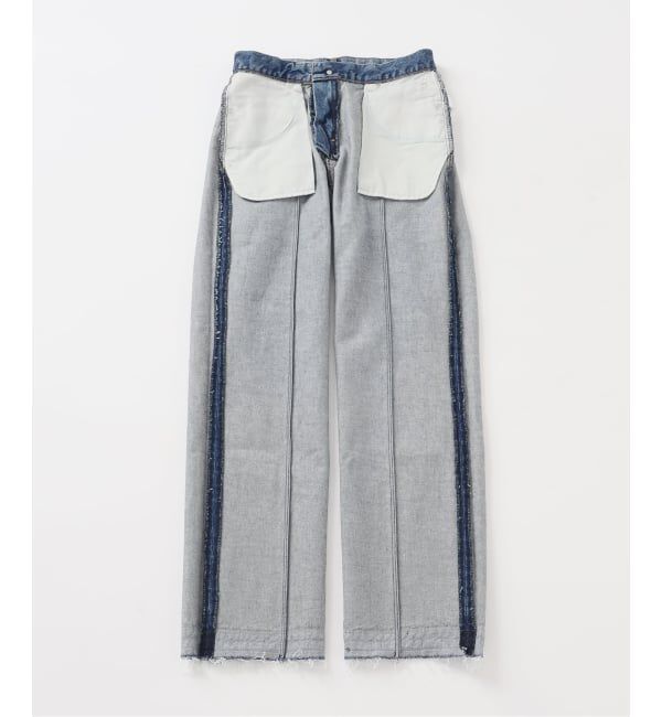 NOBLE「SERGE/サージ REMAKE DARTS PANTS」|デニム|