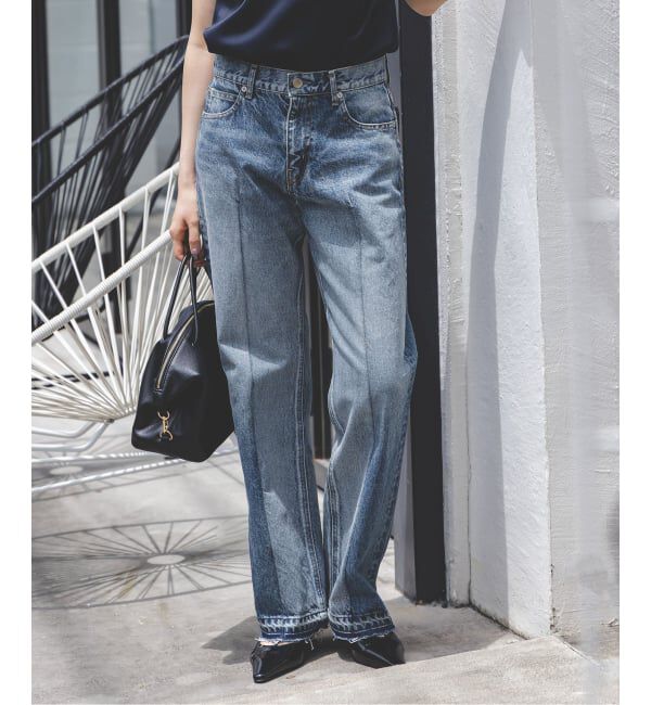 NOBLE「SERGE/サージ REMAKE DARTS PANTS」|デニム|