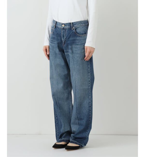 NOBLE「SERGE/サージ REMAKE DARTS PANTS」|デニム|