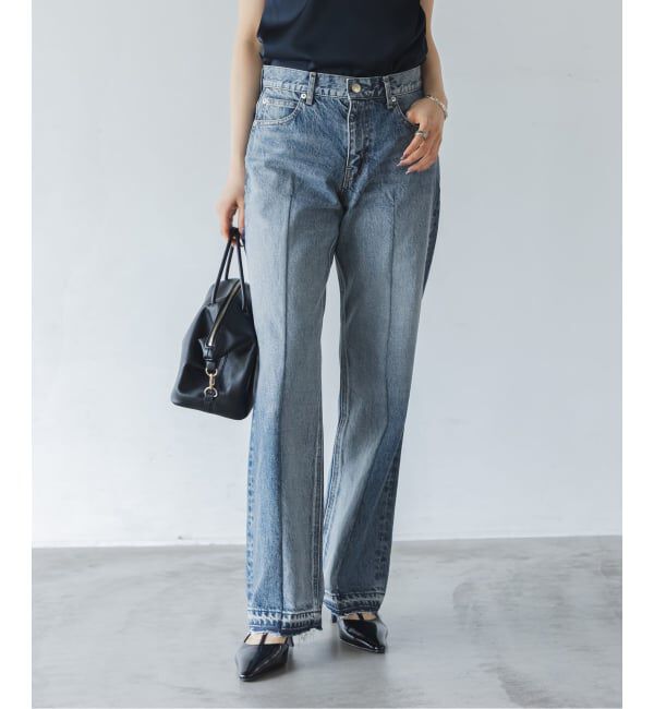 NOBLE「SERGE/サージ REMAKE DARTS PANTS」|デニム|