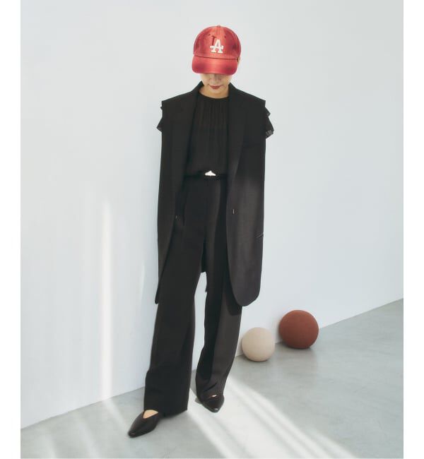 HARDY NOIR「ジョーゼットショルダーフリルブラウス」|シャツ・ブラウス|