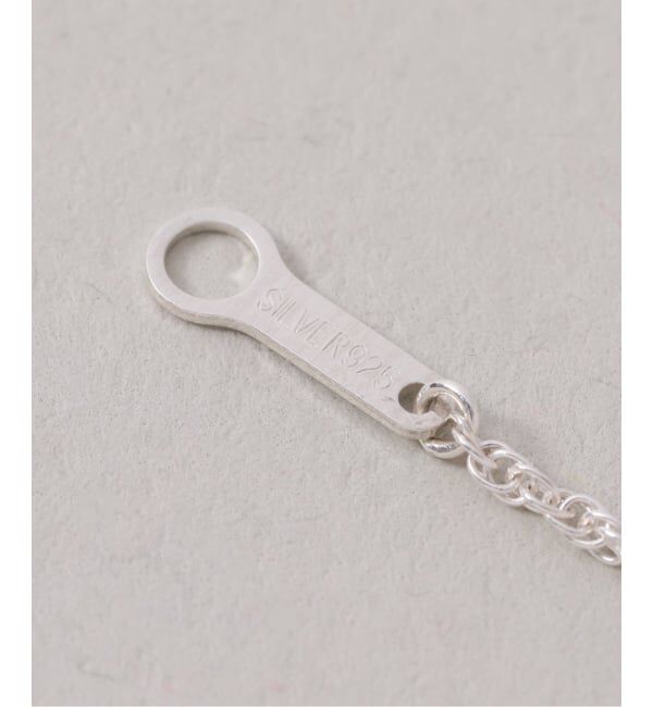 Spick and Span「【SAMH by LILAS】ダイヤモンドカットシェルネックレス SV」|ネックレス|