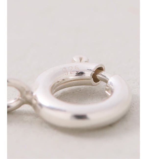 Spick and Span「【SAMH by LILAS】ダイヤモンドカットシェルネックレス SV」|ネックレス|