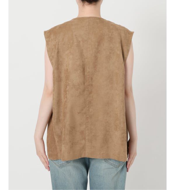 FRAMeWORK「フェイクスエードドレープジレ」|ダウンベスト・ベスト|