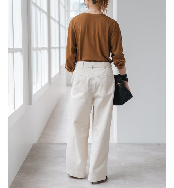 Spick and Span「La Hutte / ラ ユット シアーロンTee」|Tシャツ・カットソー|