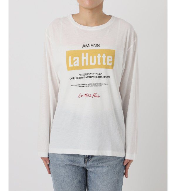 Spick and Span「La Hutte / ラ ユット シアーロンTee」|Tシャツ・カットソー|