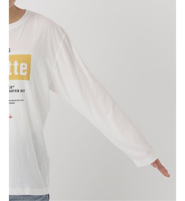 Spick and Span「La Hutte / ラ ユット シアーロンTee」|Tシャツ・カットソー|