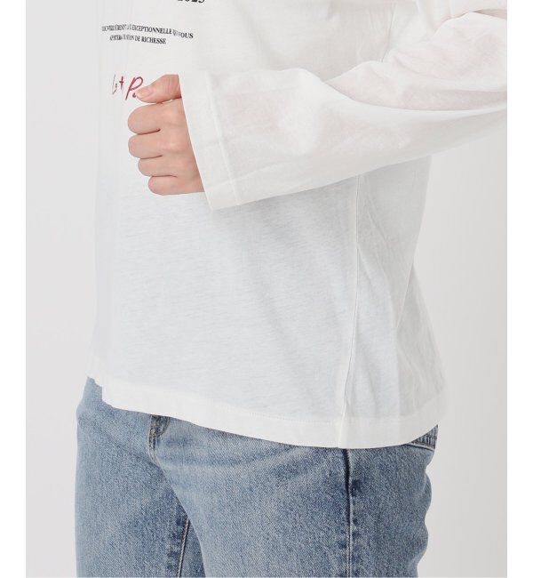 Spick and Span「La Hutte / ラ ユット シアーロンTee」|Tシャツ・カットソー|