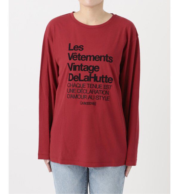 Spick and Span「La Hutte / ラ ユット シアーロンTee」|Tシャツ・カットソー|