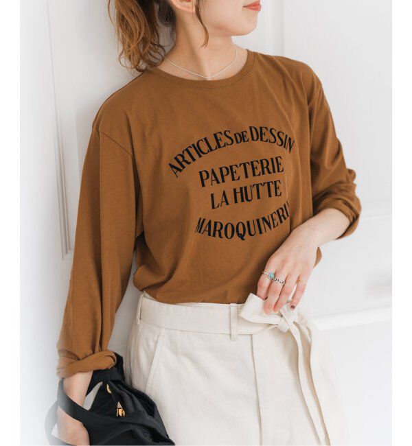 Spick and Span「La Hutte / ラ ユット シアーロンTee」|Tシャツ・カットソー|